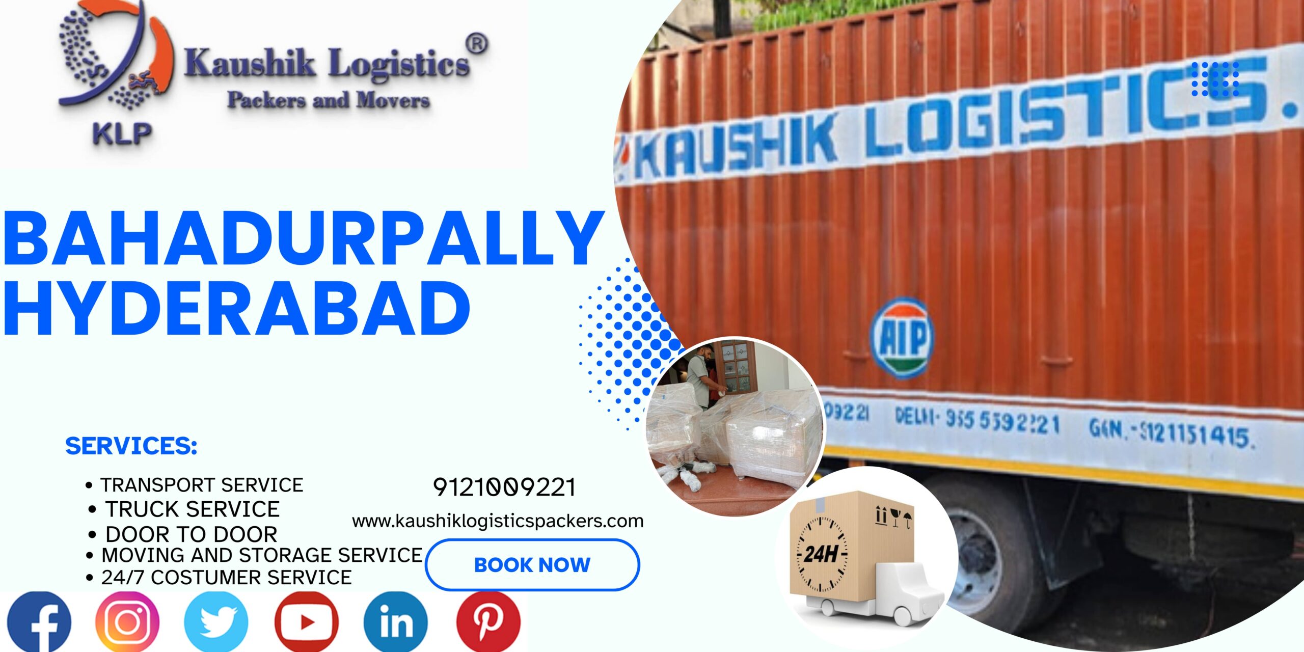 Packers and Movers In Bahadurpally
