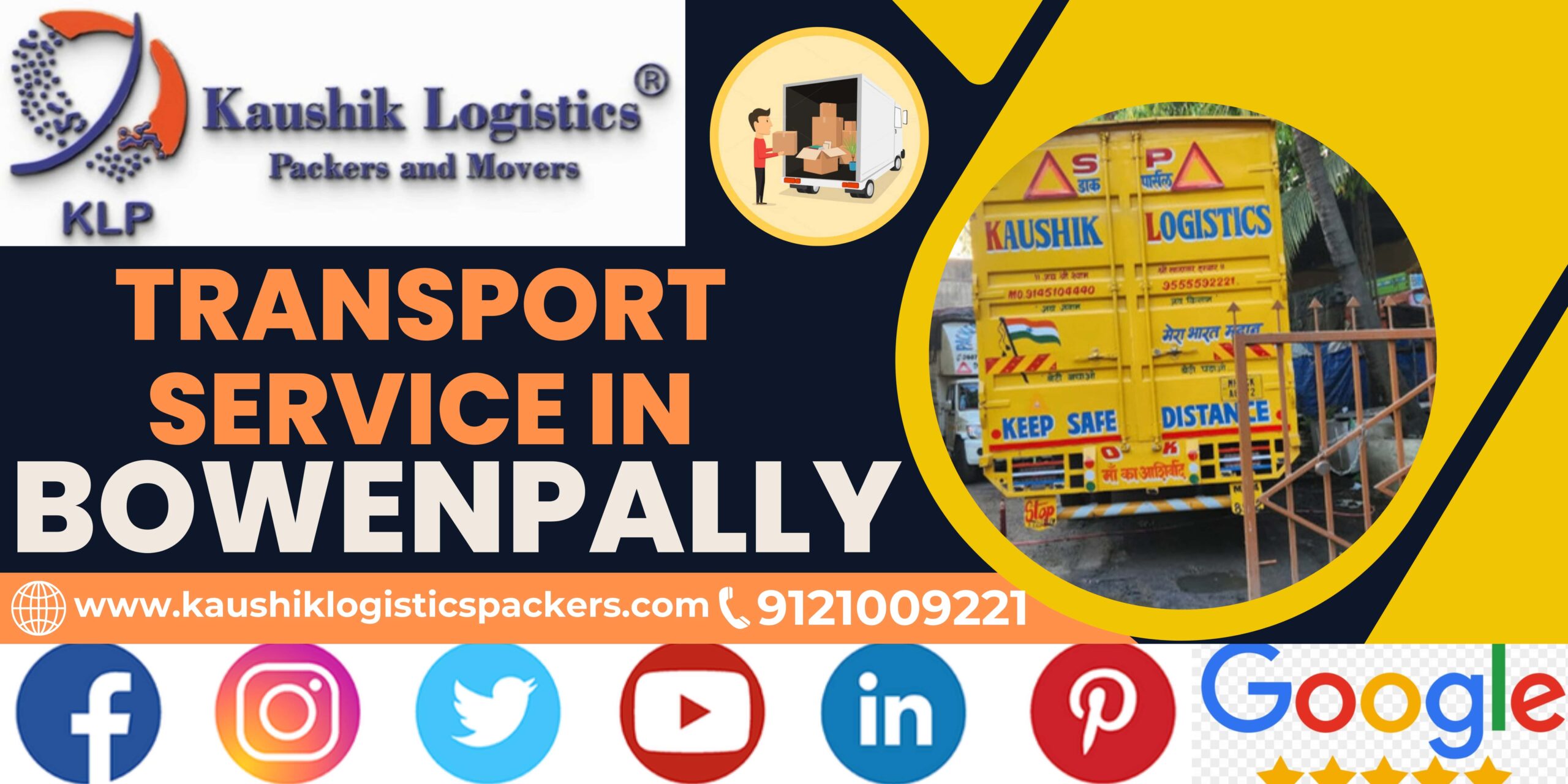 Packers and Movers In Bowenpally